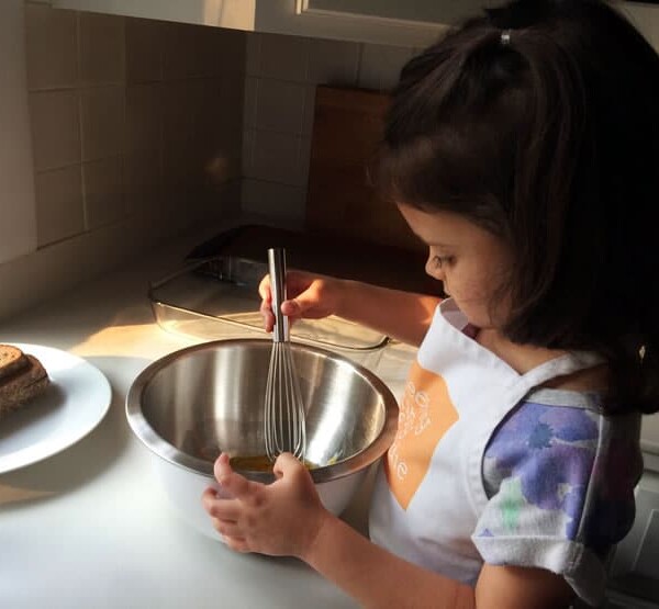 Making French Toast with Kids