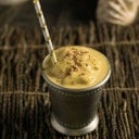 A Petrifying Pecan Pumpkin Shake for Halloween