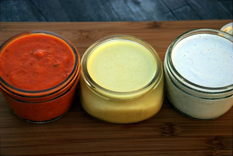 Three Plant-Based Vegan Sauces to Make at Home