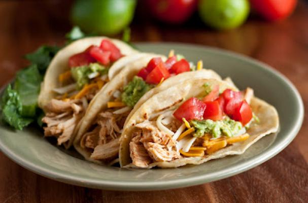 Shredded Chicken Tacos