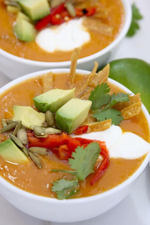 Sweet Potato Chorizo Soup