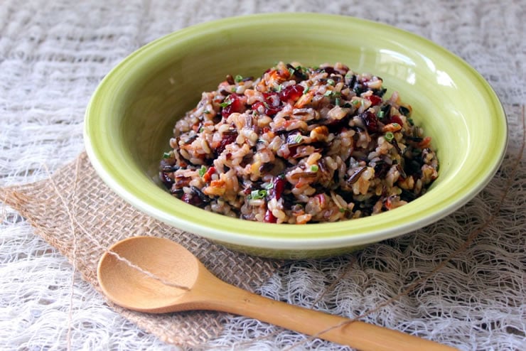 Nutty Wild Rice Salad