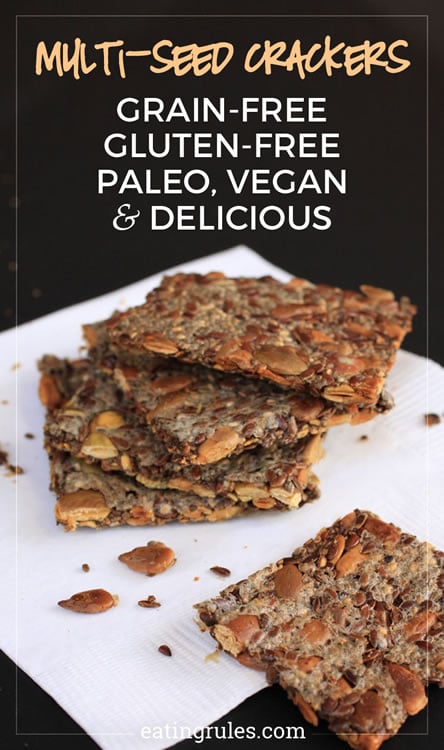 Multi Seed Vegan Crackers