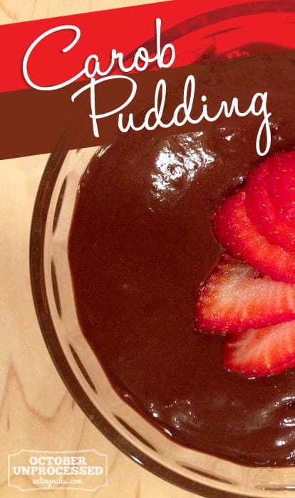 carob pudding