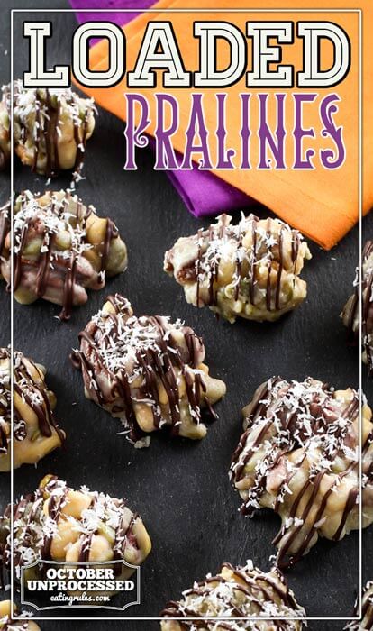 loaded pralines