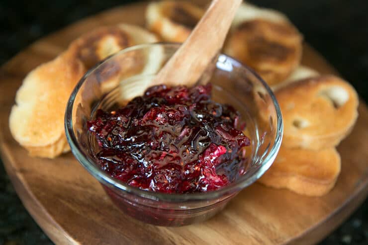 savory cranberry jam