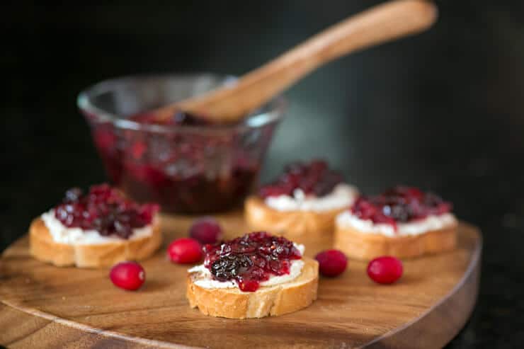 savory cranberry jam appetizers