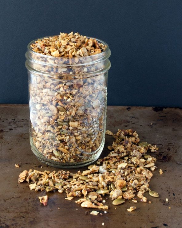 Sweet and Savory Grain-Free Granola - Eating Rules