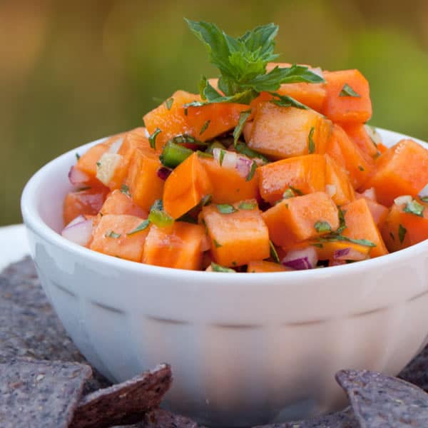 Spicy Persimmon Salsa